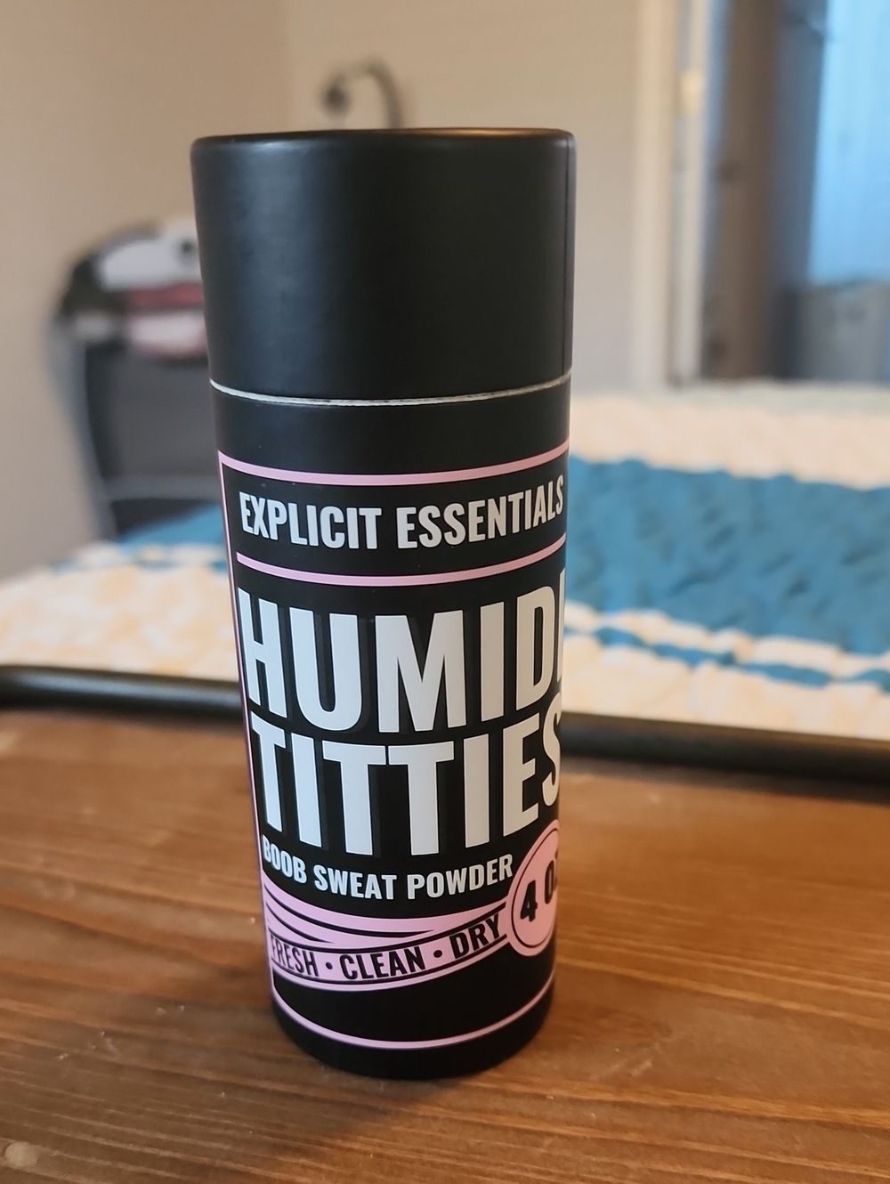 NWT Explicit Essentials Humidi Titties Boob Sweat Powder
